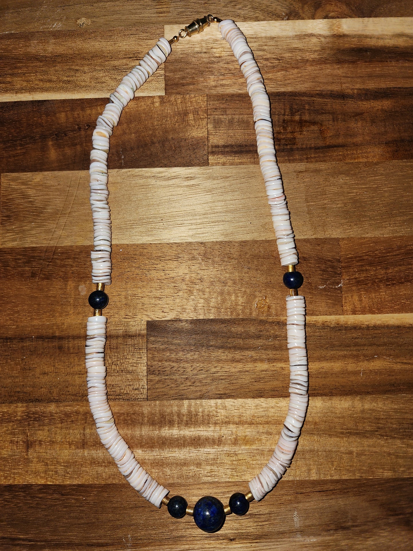 Puka Shell Necklace — Hawaiian Shells, Stones & Coral