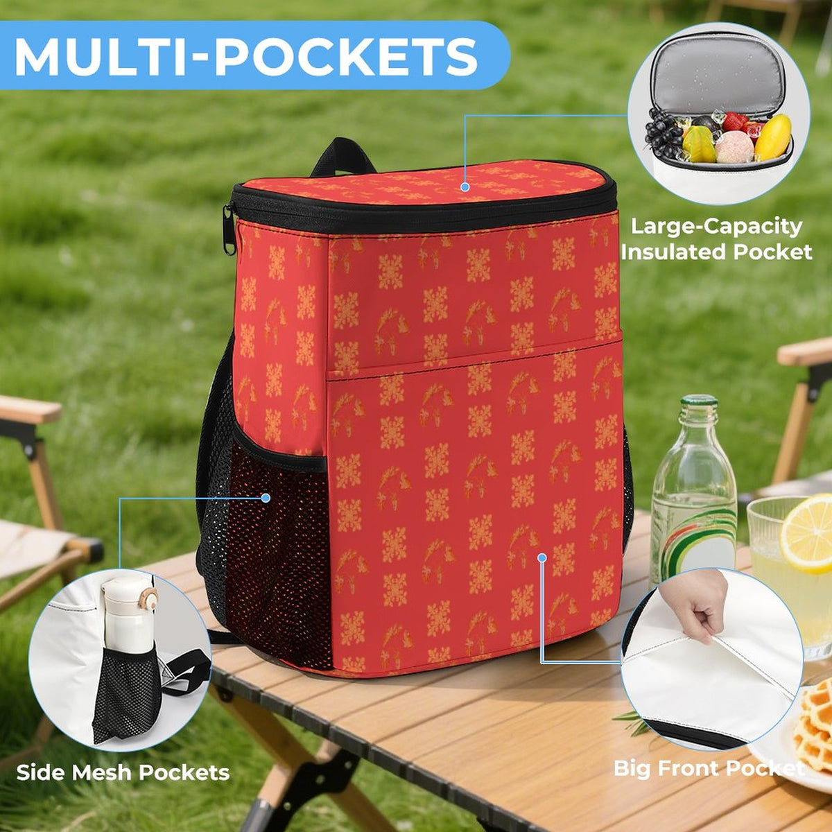 Hanapa'a Waiwai — Island Print Ice Pack Backpack