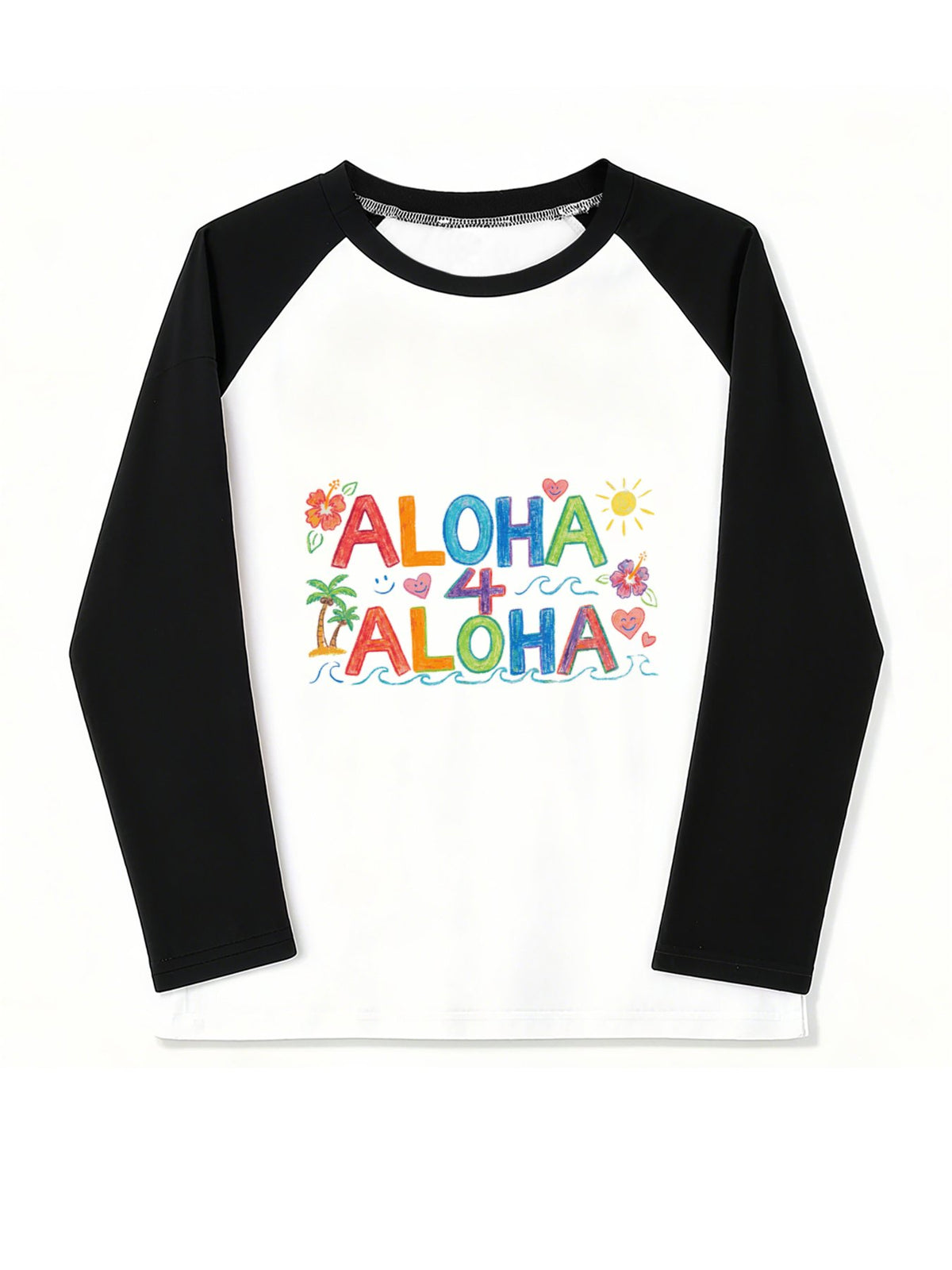 Hanapa'a Waiwai — Aloha 4 Aloha Keiki Long-Sleeve Top