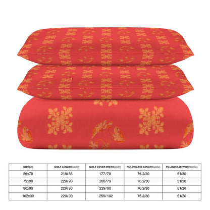 Hanapa'a Waiwai — Island Print 3-Piece Queen Bedding Set