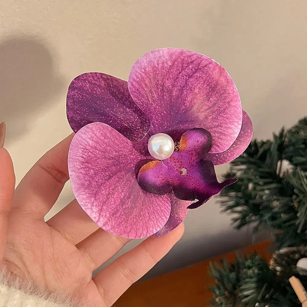U'i Waiwai — Hawaiian Flower Side Bang Clip