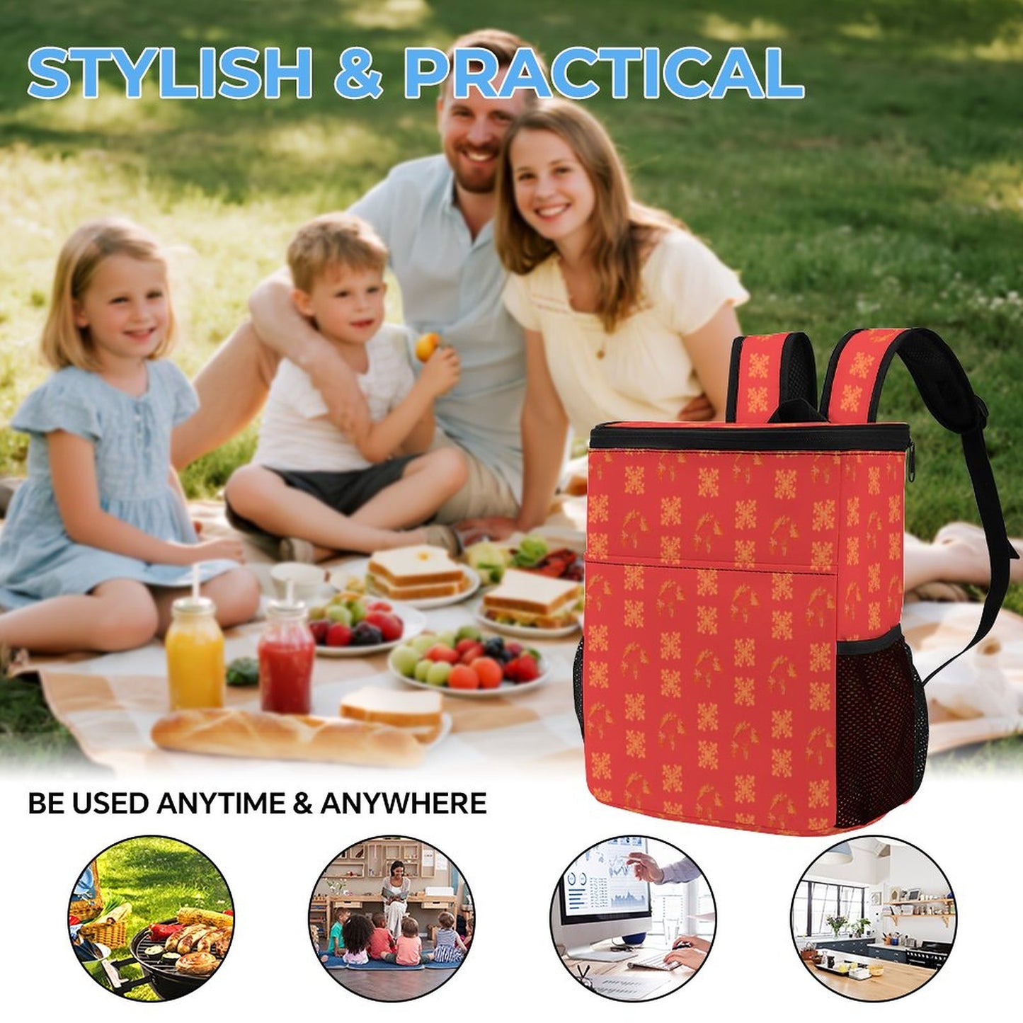 Hanapa'a Waiwai — Island Print Ice Pack Backpack