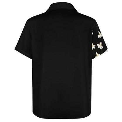 Women's Lapel Collar Shirt without Pocket(All-Over Printing)