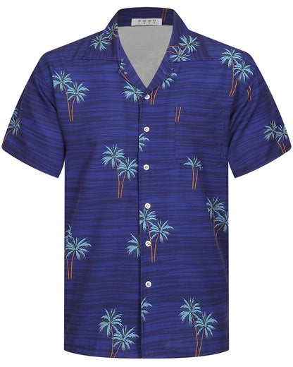 Mynah Kine — Coconut Button Hawaiian Short Sleeve Shirt
