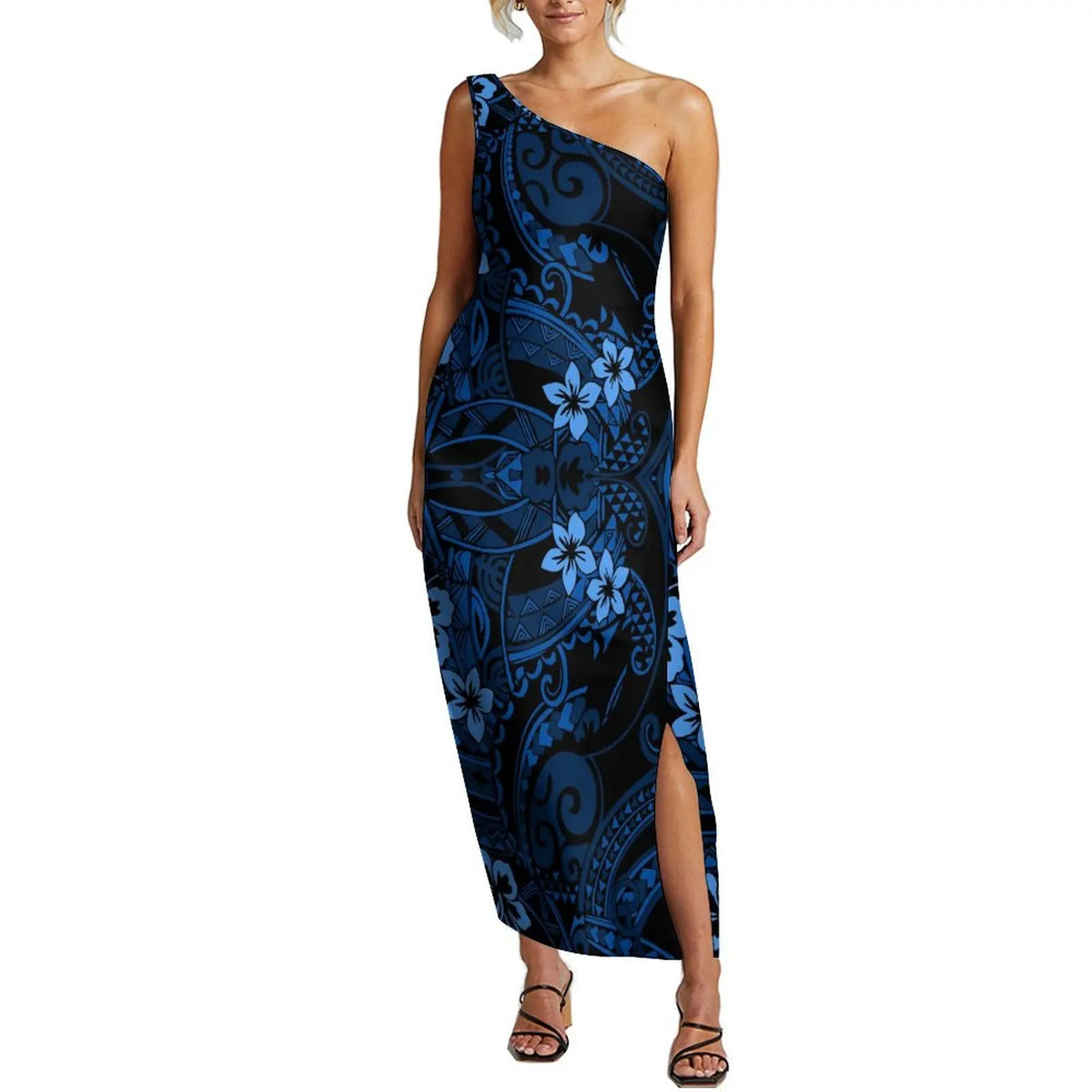 Polynesian Couple Aloha Fashion Set