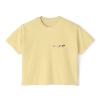 Magnum's Women's Boxy Tee —Magnum Islands Back Print