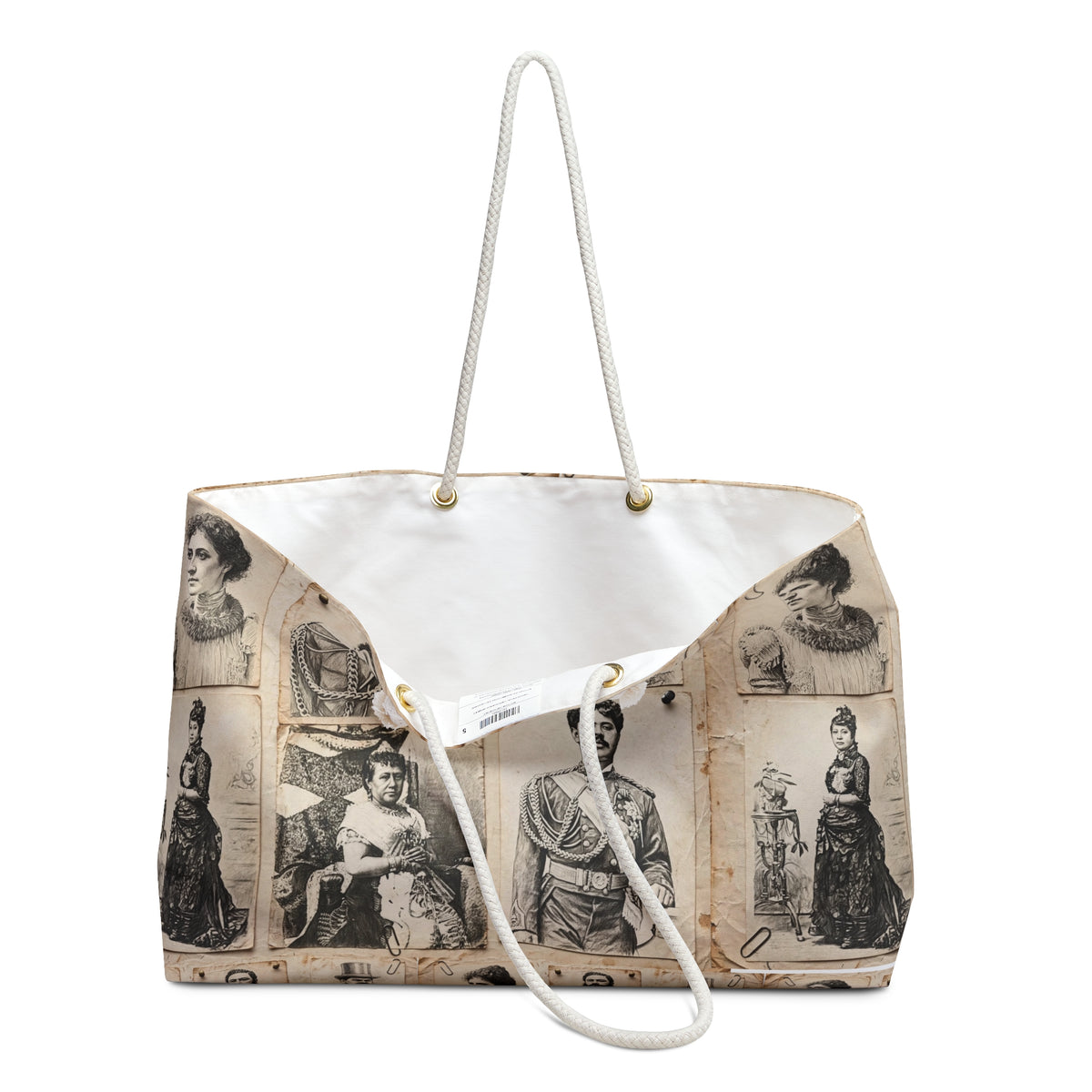 Hanapa'a Waiwai — Hawaiian Monarch Collage Weekender Bag