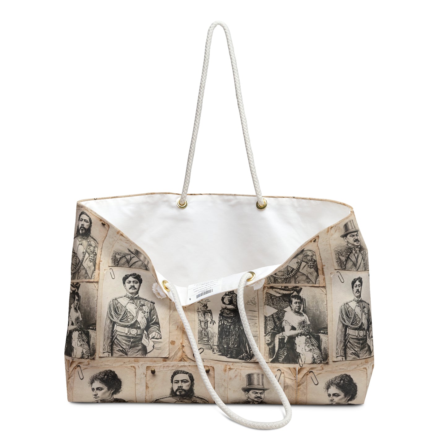 Hanapa'a Waiwai — Hawaiian Monarch Collage Weekender Bag