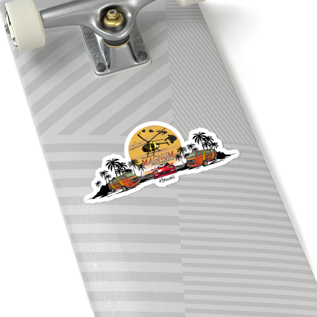 Magnum Treo SunSet Kiss-Cut Sticker — Magnum Decal