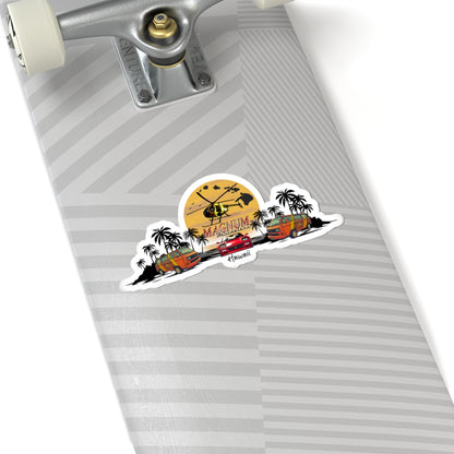 Magnum Treo SunSet Kiss-Cut Sticker — Magnum Decal