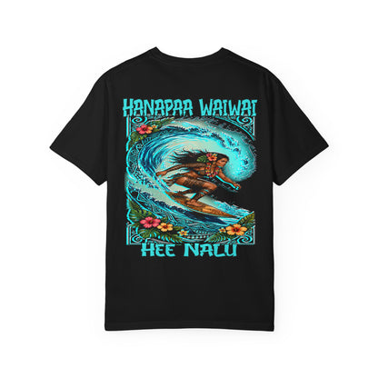 Hanapa'a Waiwai — Heʻe Nalu Garment-Dyed Tee
