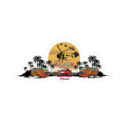 Magnum Treo SunSet Kiss-Cut Sticker — Magnum Decal