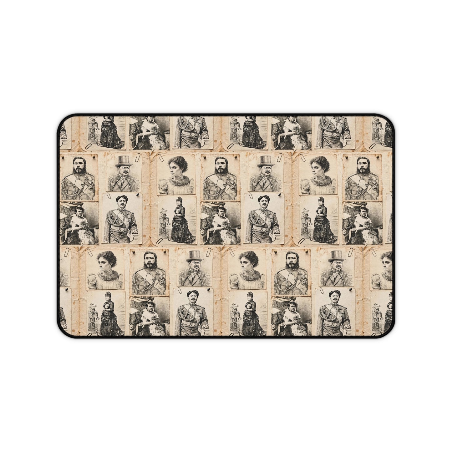 Hanapa'a Waiwai — Hawaiian Monarch Portrait Desk Mat