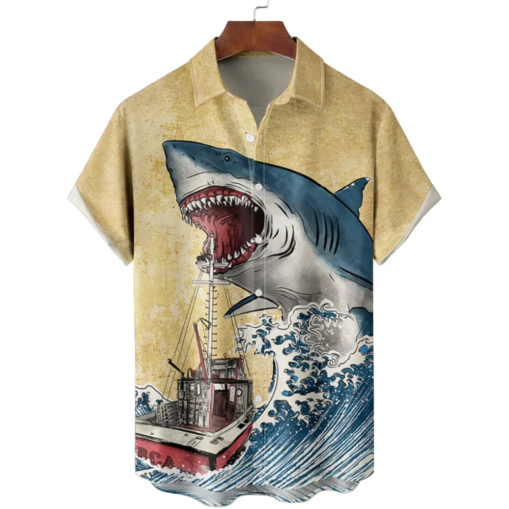 Hawaiian Manō Tshirt Short Sleeve