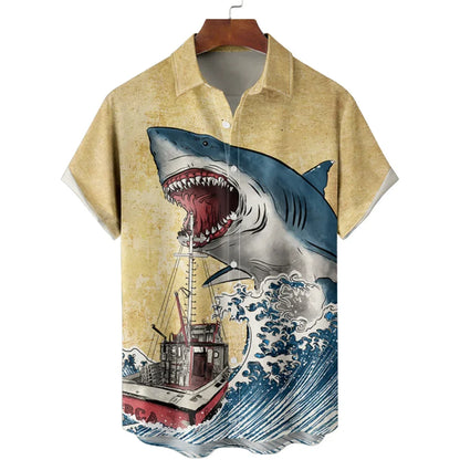 Hawaiian Manō Tshirt Short Sleeve