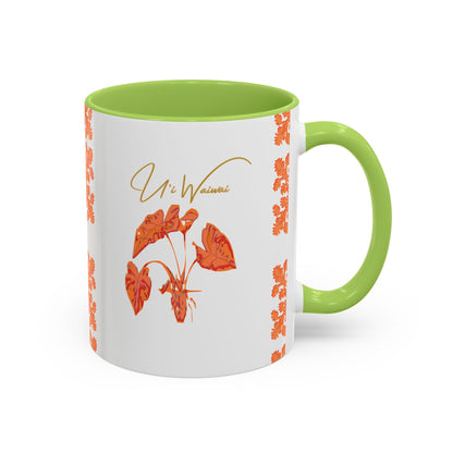Hanapa'a Waiwai — Island Print Accent Coffee Mug