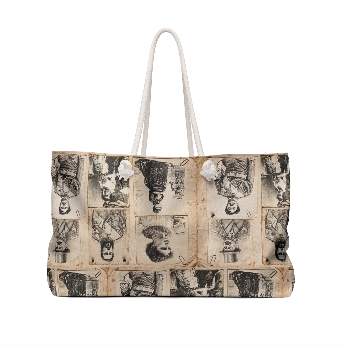 Hanapa'a Waiwai — Hawaiian Monarch Collage Weekender Bag