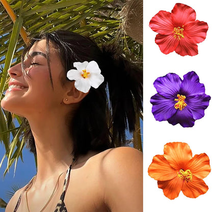 U'i Waiwai — Hawaiian Flower Side Bang Clip