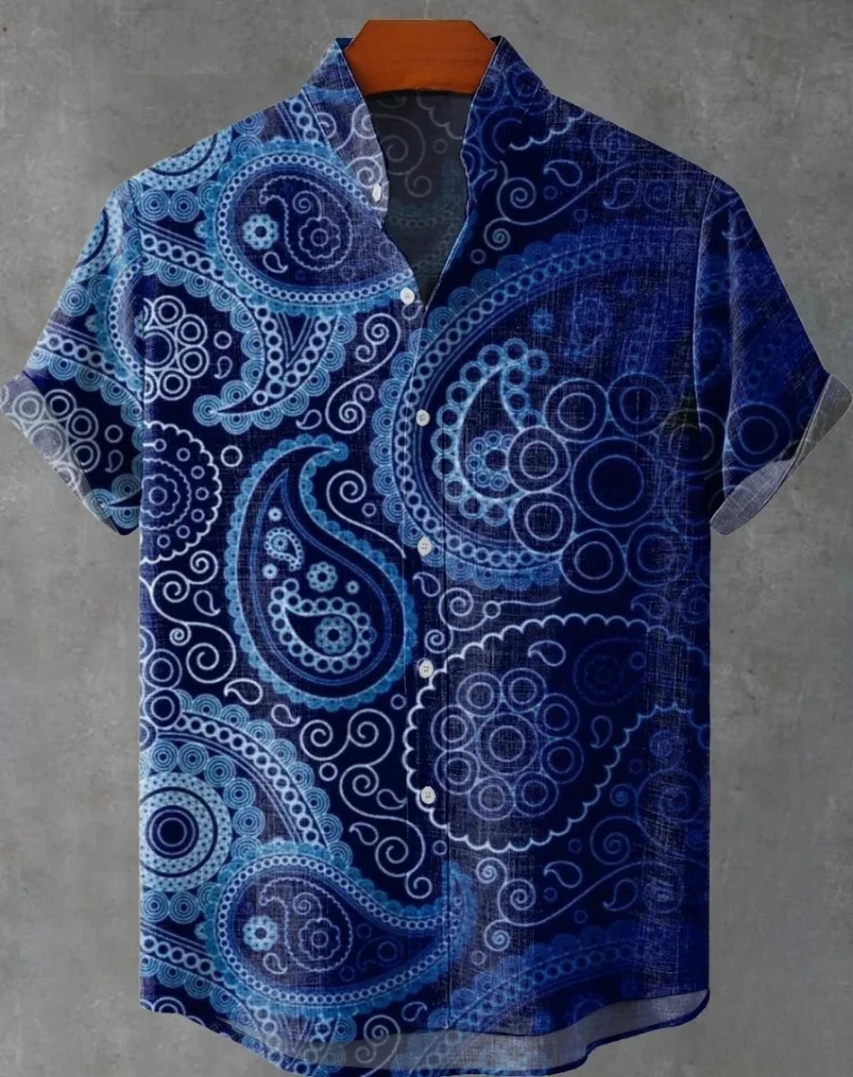 Aloha Shirt Casual Short Sleeved