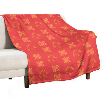 Hanapa'a Waiwai — Island Print Flannel Throw Blanket (Bedroom)