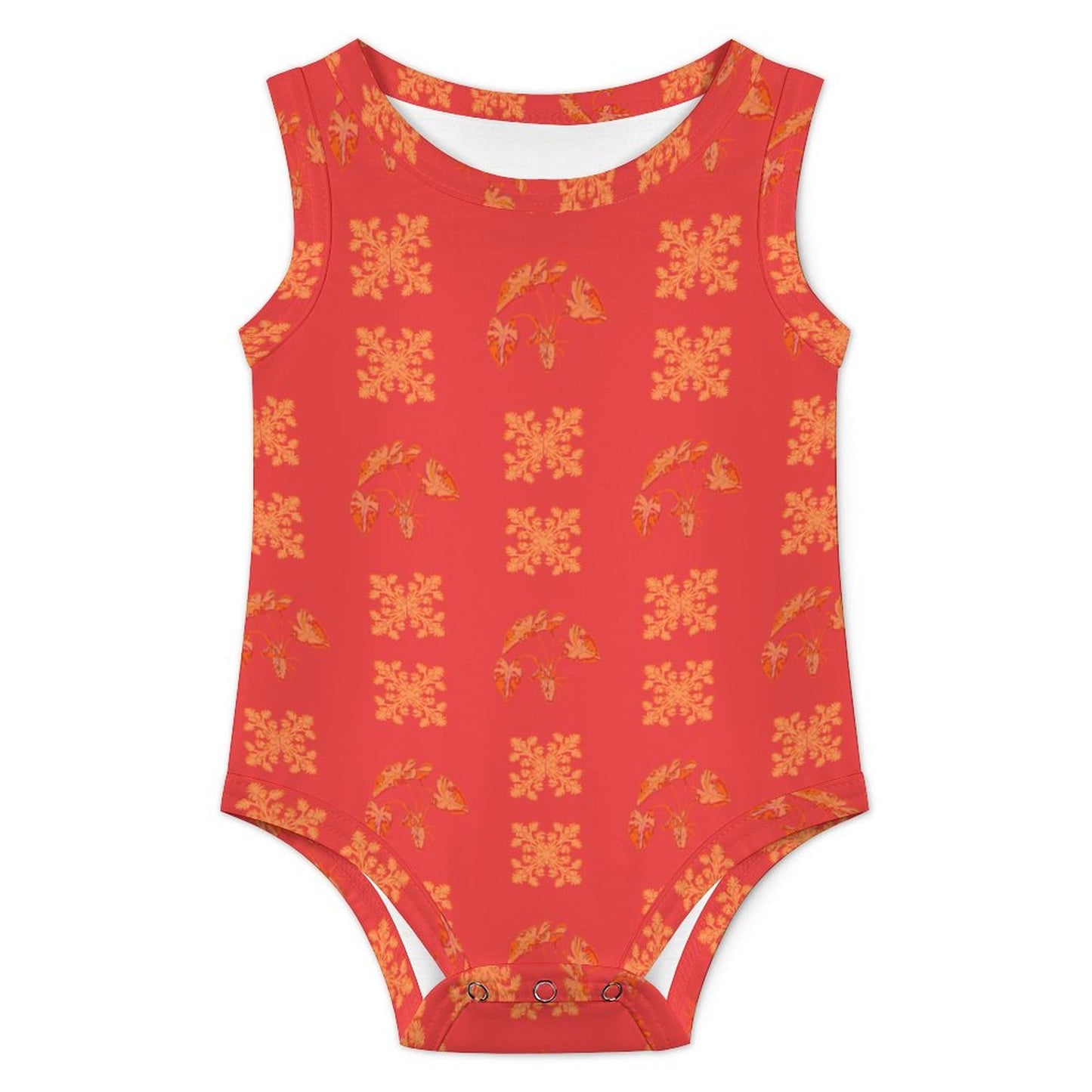 200gsm Baby Sleeveless Romper(All-Over Printing)
