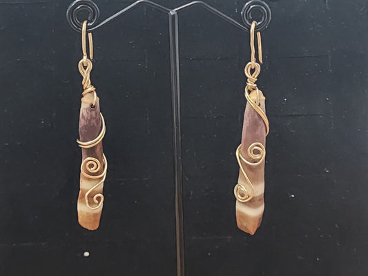 Red Sea Urchin Earring