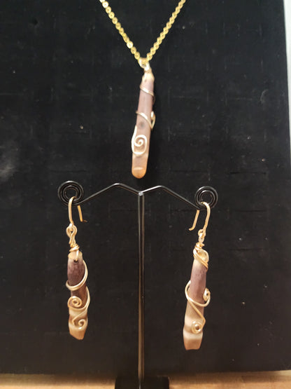 Red Sea Urchin Earrings — Hawaiian Slate Pencil Urchin