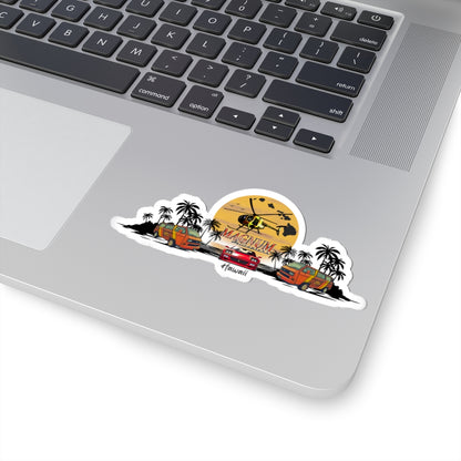 Magnum Treo SunSet Kiss-Cut Sticker — Magnum Decal