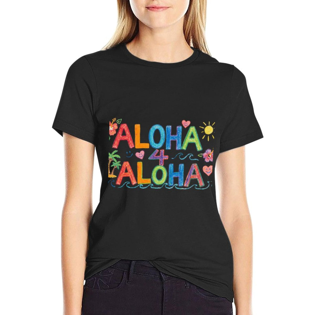 Hanapa'a Waiwai — Aloha 4 Aloha Short Sleeve Crewneck Tee