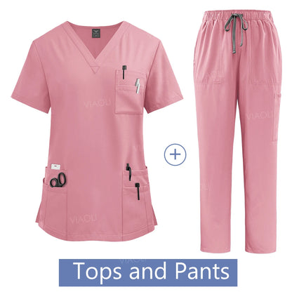 Hanapa'a Waiwai — Women's Surgical Scrub Set with Pockets