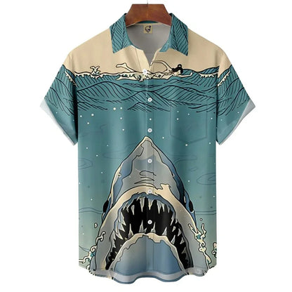 Hawaiian Manō Tshirt Short Sleeve