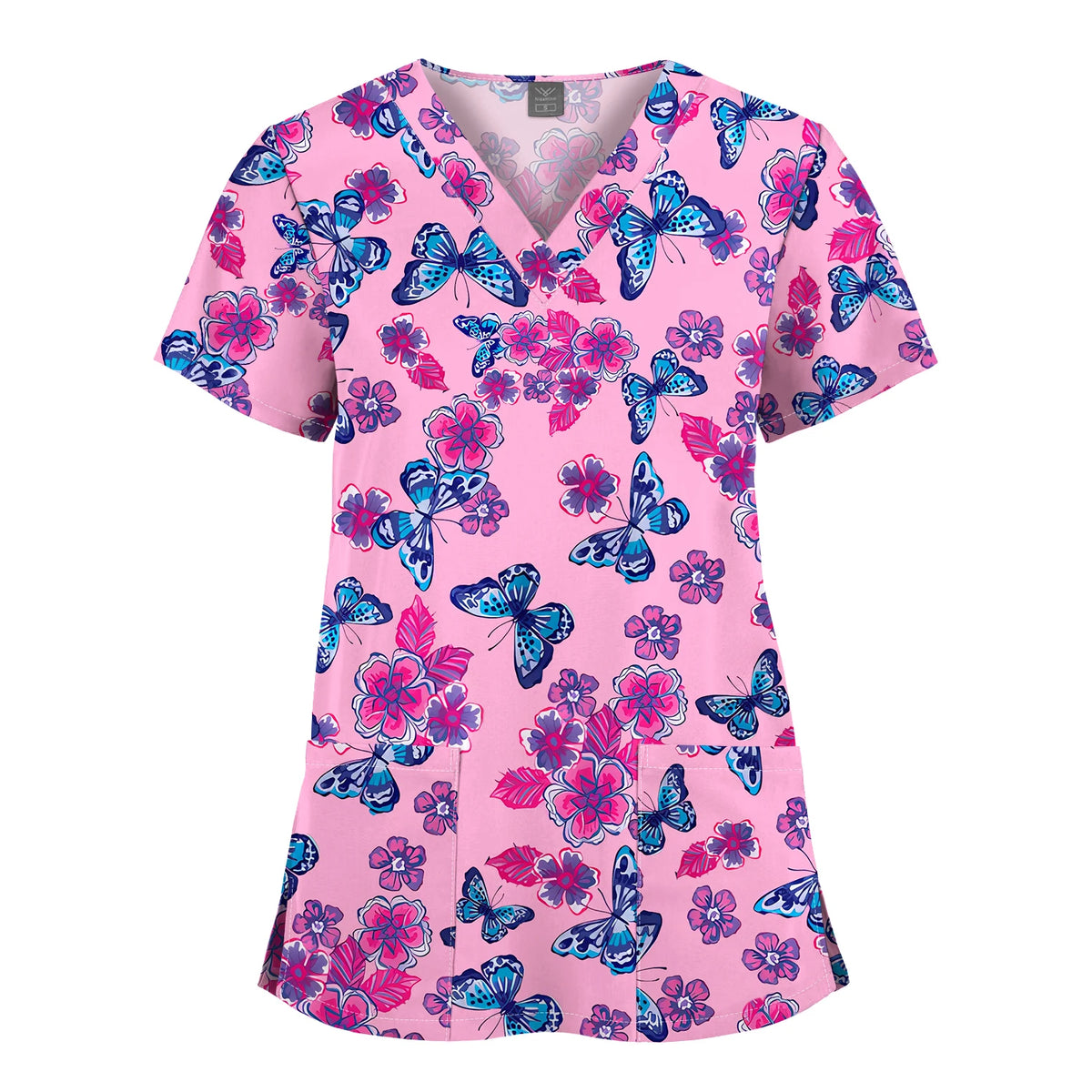 Hanapa'a Waiwai — Island Print Nursing Scrub Top