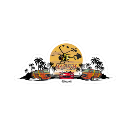 Magnum Treo SunSet Kiss-Cut Sticker — Magnum Decal