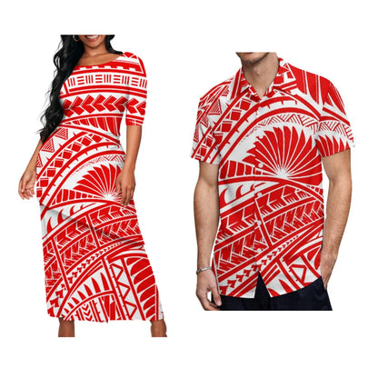 Polynesian Couple Attire