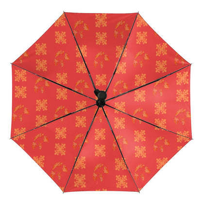 Hanapa'a Waiwai — Island Print Auto-Open Umbrella