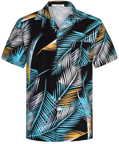 Mynah Kine — Coconut Button Hawaiian Short Sleeve Shirt
