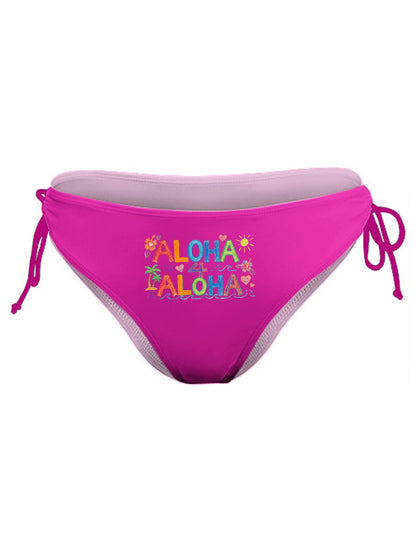 U'i Waiwai — Aloha 4 Aloha Tie Bikini Bottom