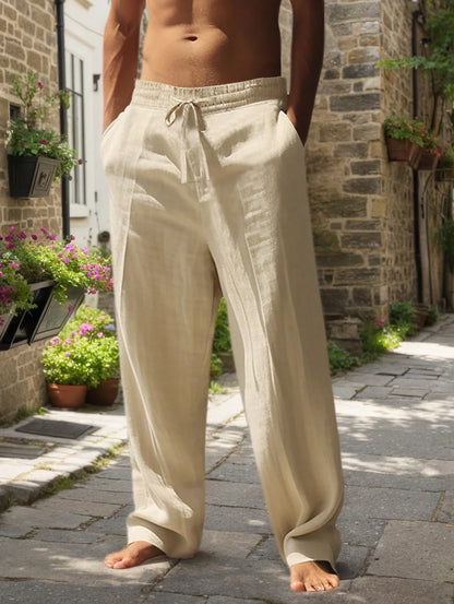 Hanapa'a Waiwai — Island Breeze Men's Linen Beach Pants