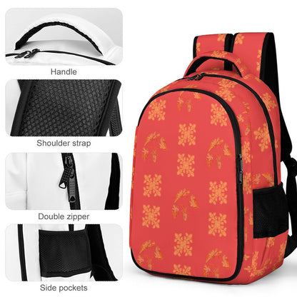 Hanapa'a Waiwai — Island Print Multi-Pocket Travel Bag