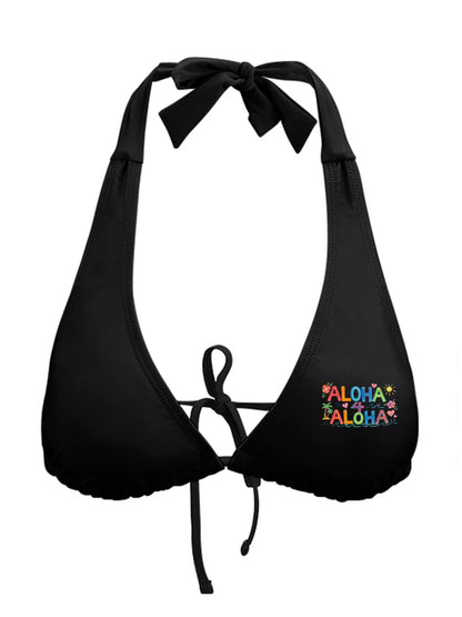 U'i Waiwai — Aloha 4 Aloha Halter Tie Bikini Top