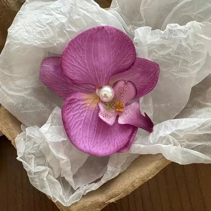 U'i Waiwai — Hawaiian Flower Side Bang Clip