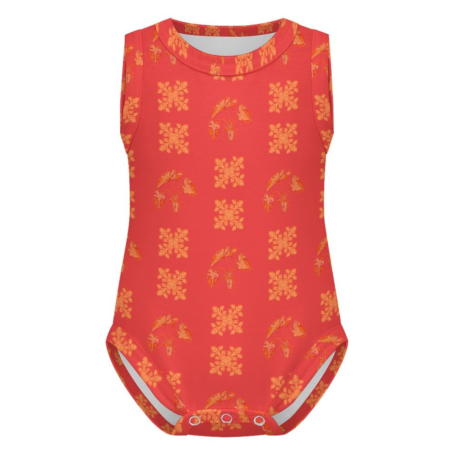200gsm Baby Sleeveless Romper(All-Over Printing)