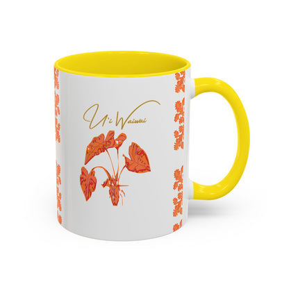 Hanapa'a Waiwai — Island Print Accent Coffee Mug