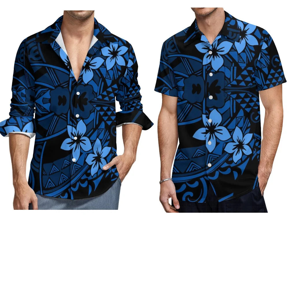 Polynesian Couple Aloha Fashion Set