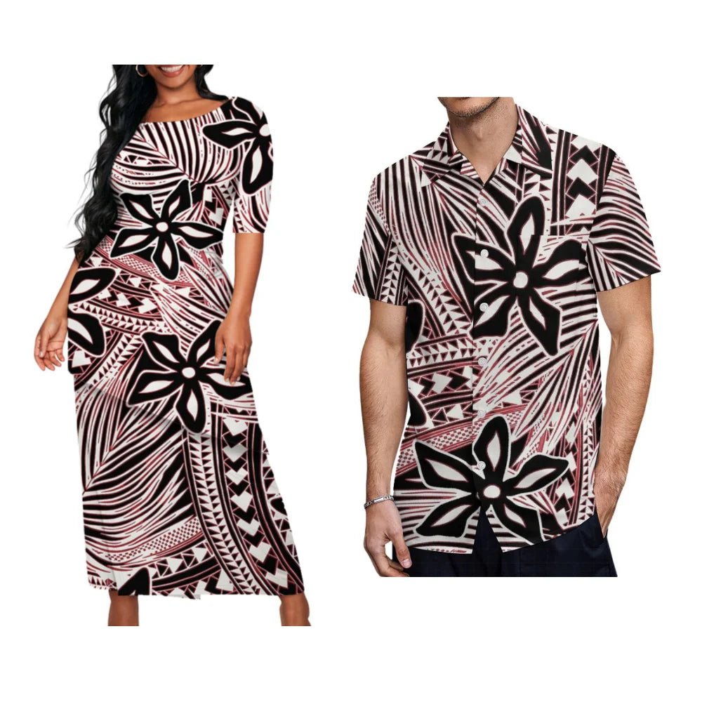 Polynesian Couple Attire