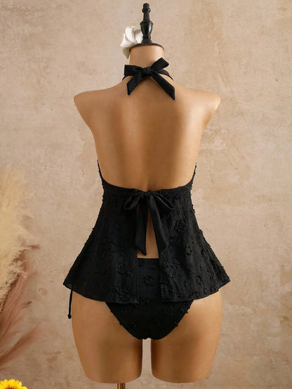 Womens Halter Bikini Set