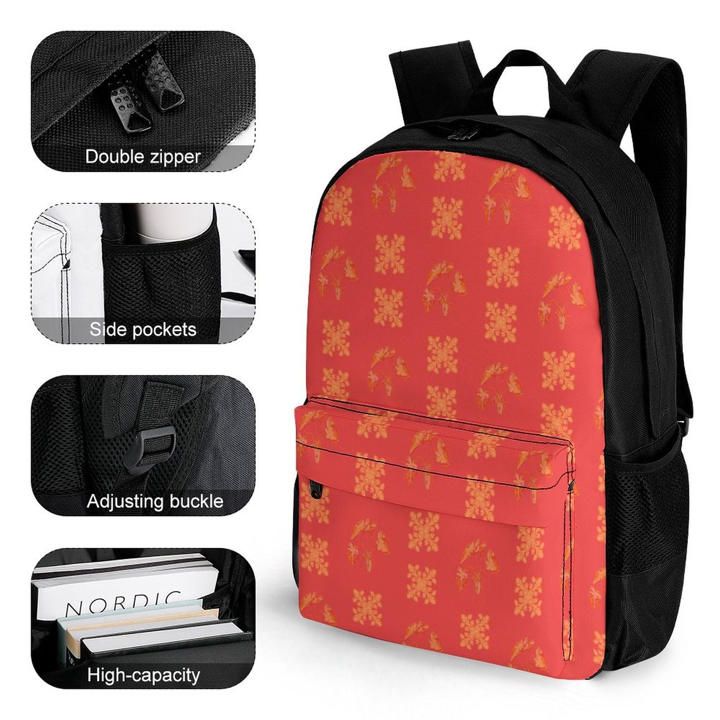 Hanapa'a Waiwai — Island Print Backpack with Pocket