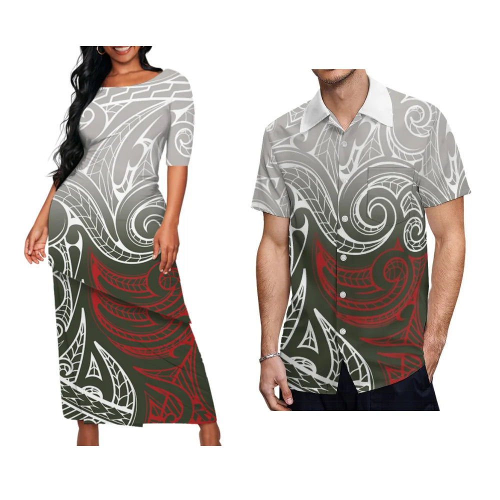 Polynesian Couple Attire