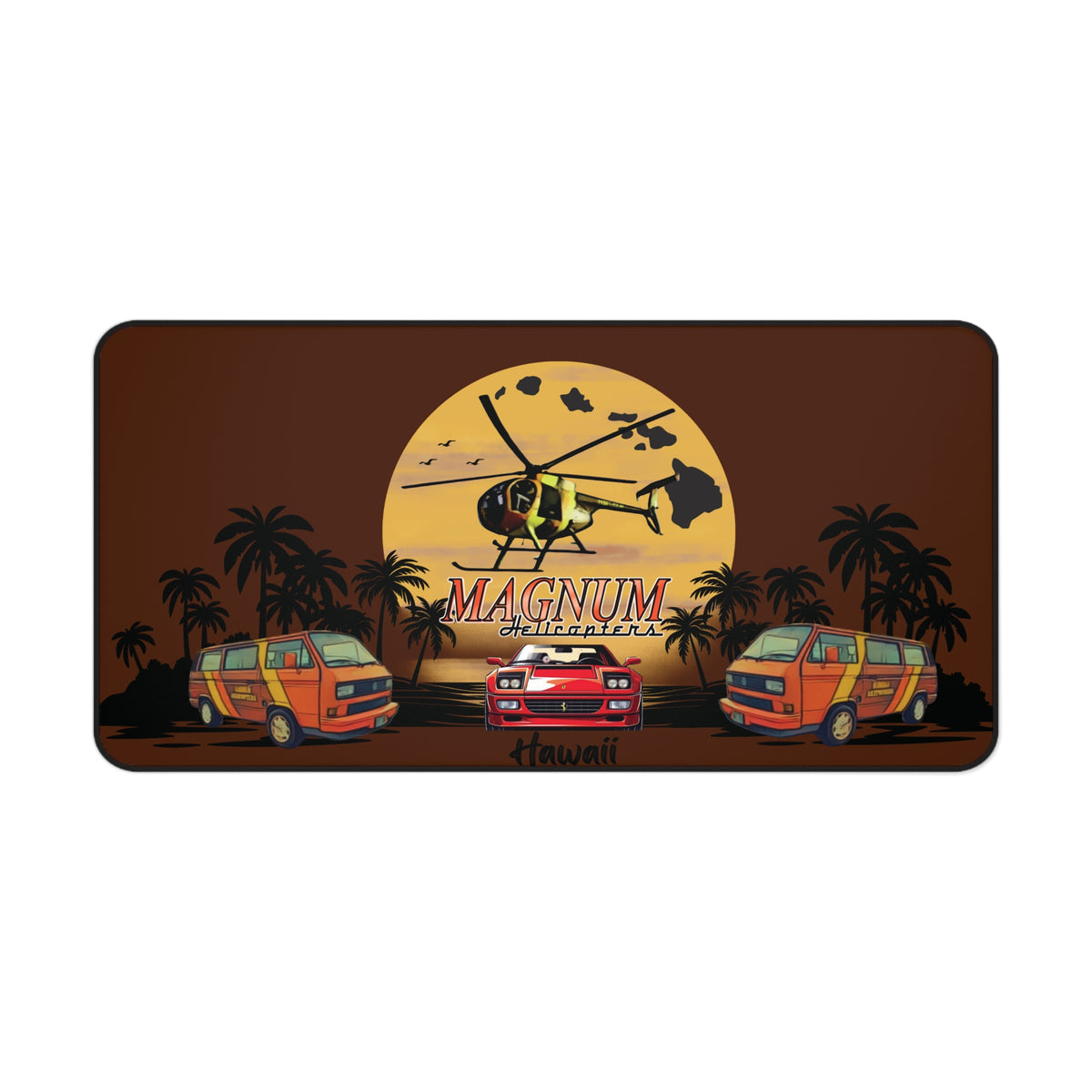 Magnum Sunset Treo Desk Mat