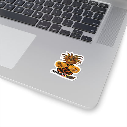 Magnum Tropical Decal-Pineapple Sunglasses Kiss-Cut Sticker